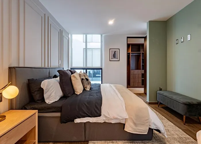 Polanco Living - Balcony, Workspace & Parking Mexico City