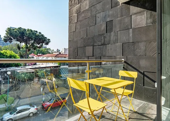 Apartment Polanco Living - Balcony, Workspace & Parking Mexico City